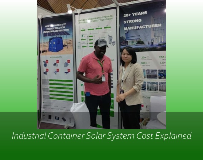 Industrial Container Solar System Cost Explained